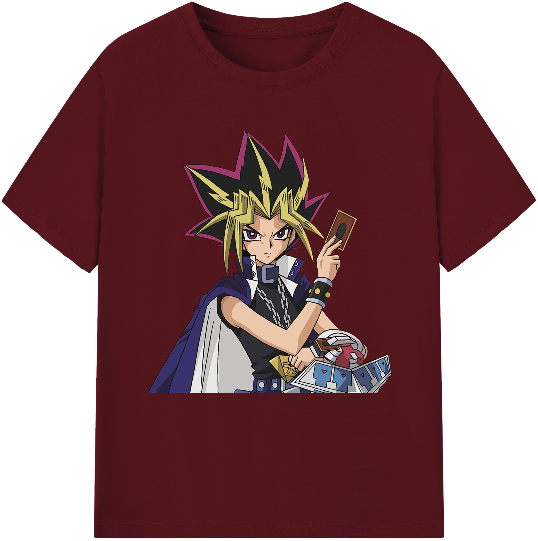 （画像用） 遊☆戯☆王 Yu-Gi-Oh! 綿100％半袖Tシャツ（フロントプリント）